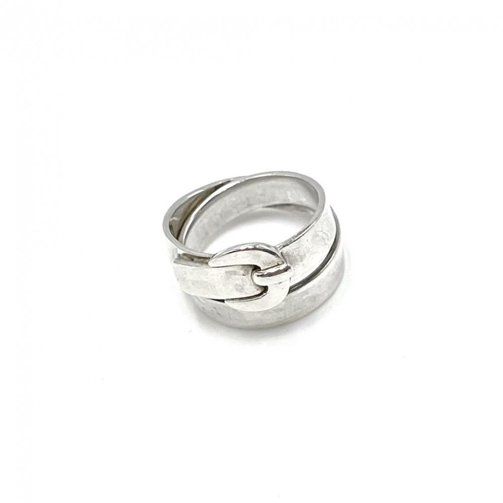 エルメス 指輪 ユニセックス ダブルトゥルーリング ベルト