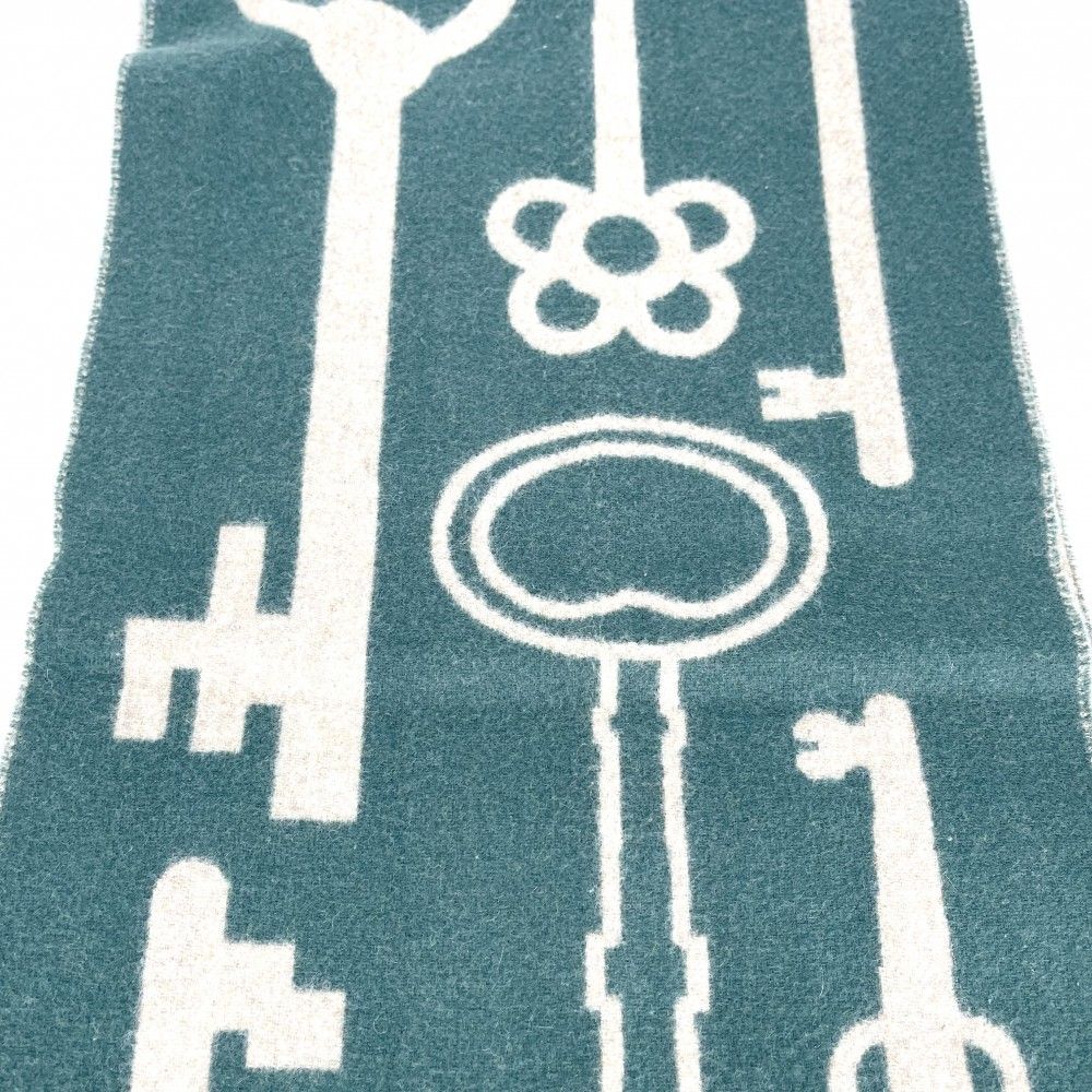 エルメス　マフラー　カザックキーコレクション カシミヤマフラー 《カザック・キーコレクション》 - グレー | Hermès