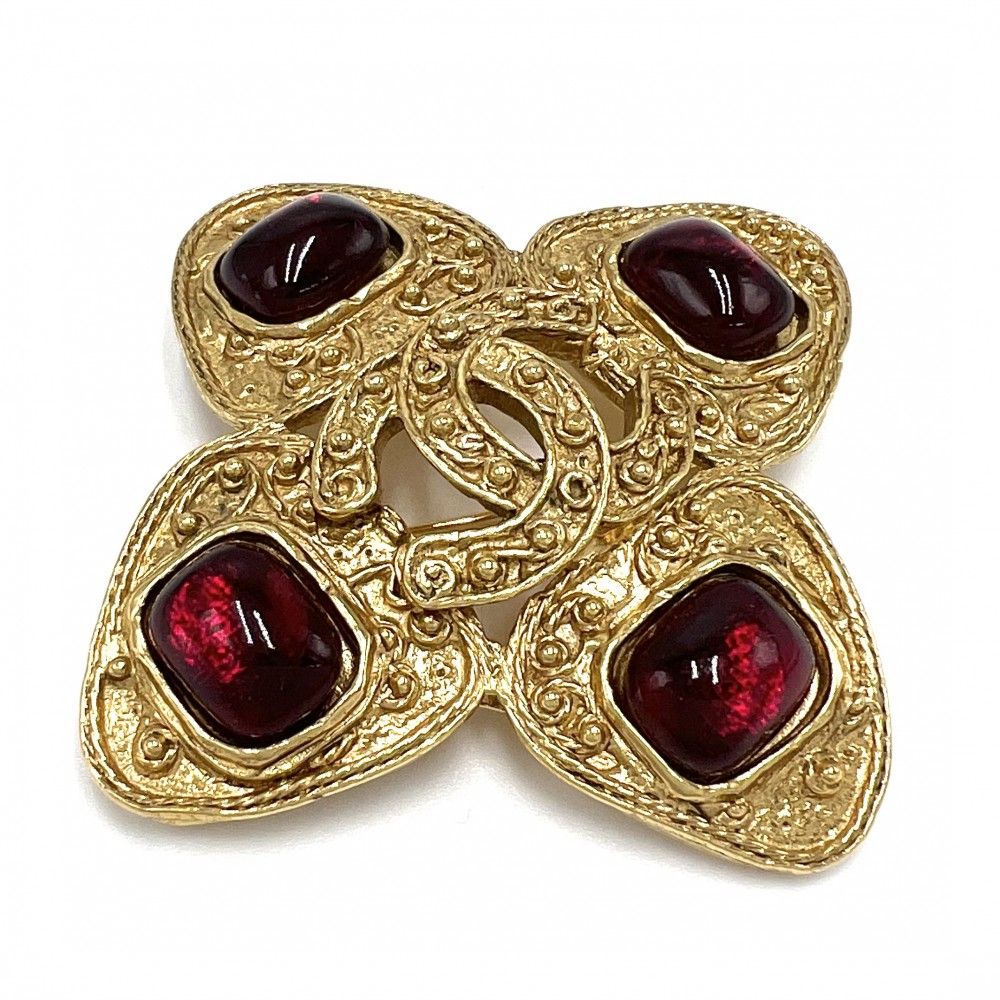 シャネル ブローチ レディース グリポア ココマーク ヴィンテージ