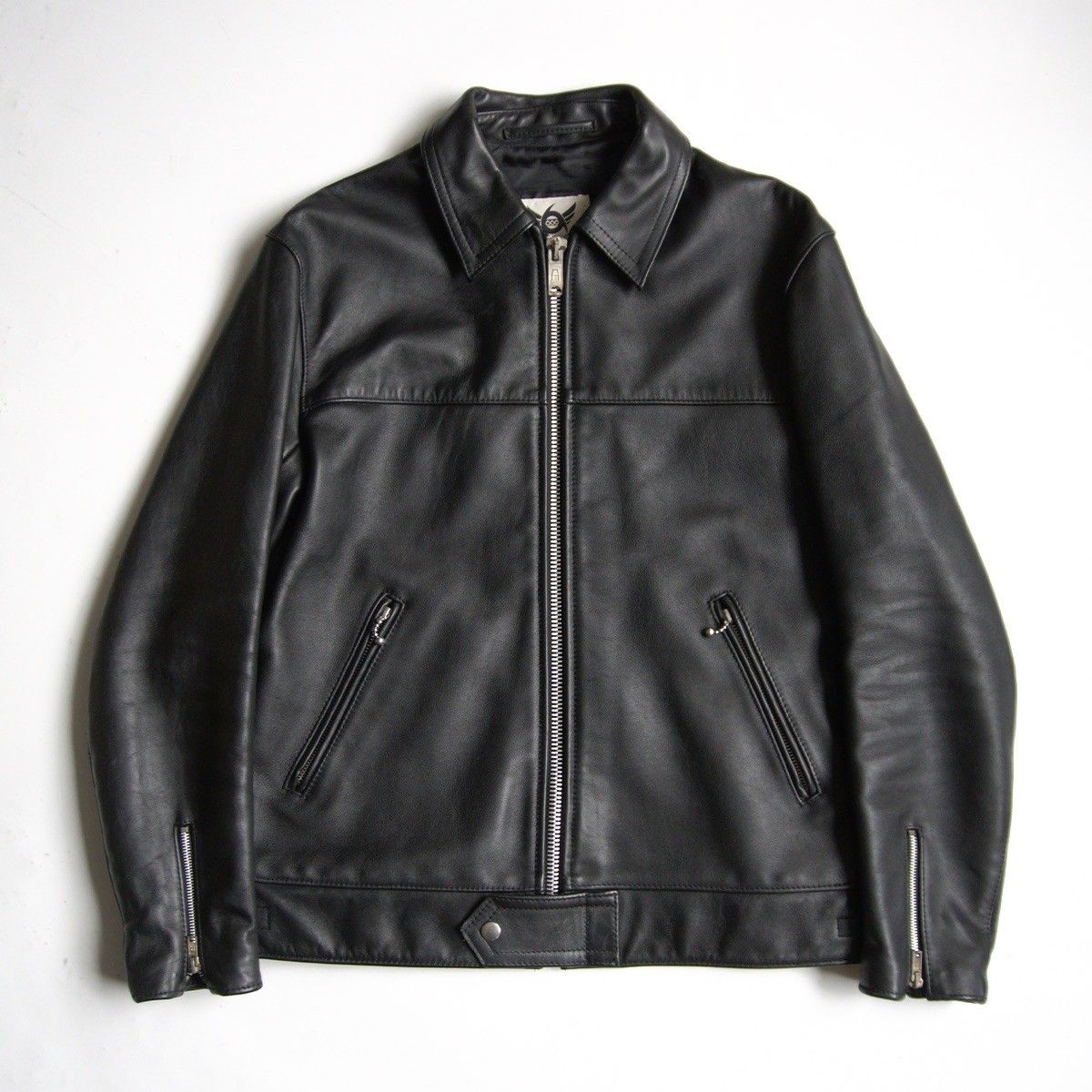 美品/ビッグサイズ】666 triple six【ステアハイド シングルライダース