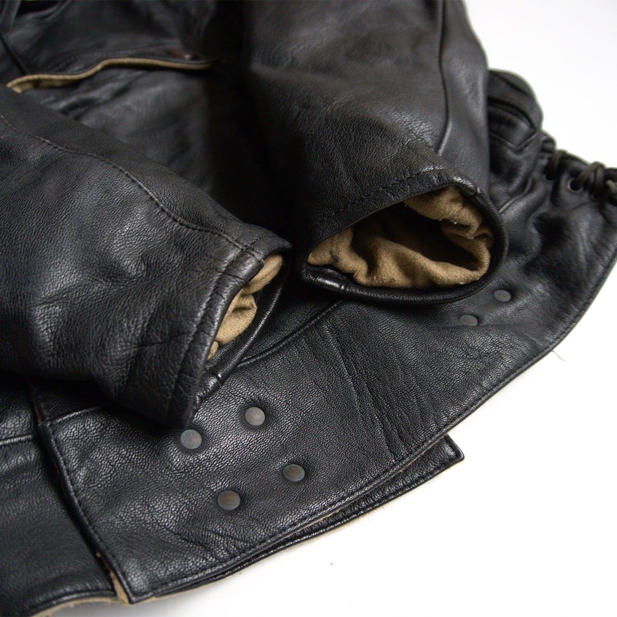 美品】KADOYA【レザー モーターサイクルジャケット】 L カドヤ レザー