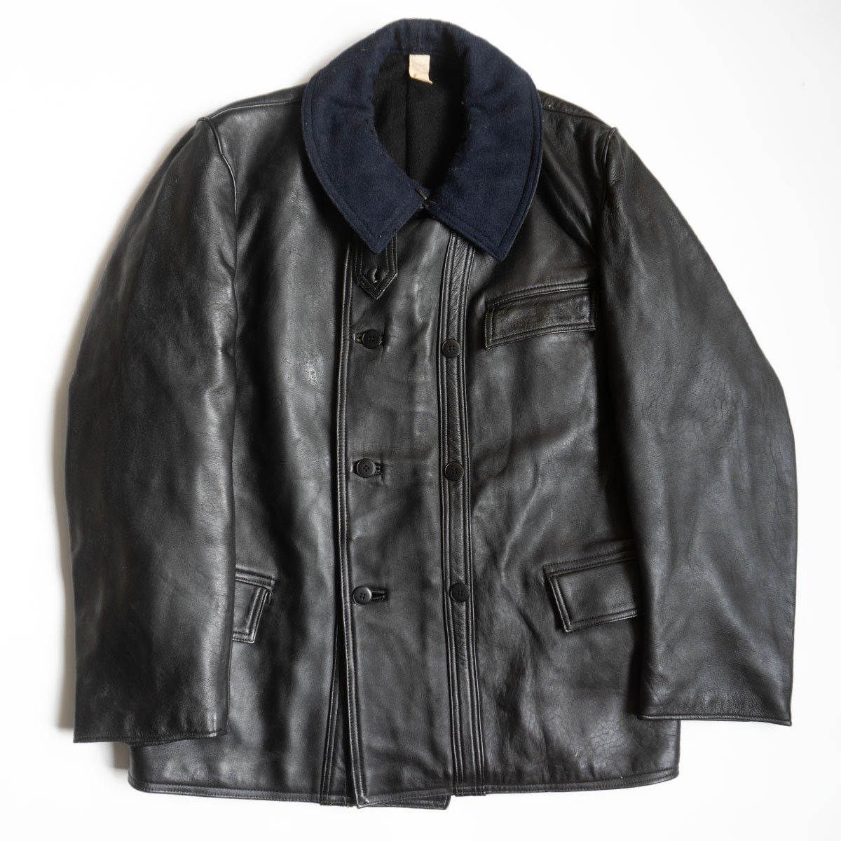 グッドコンディション/襟ウール】Corbusier jacket【50s 60s レザー