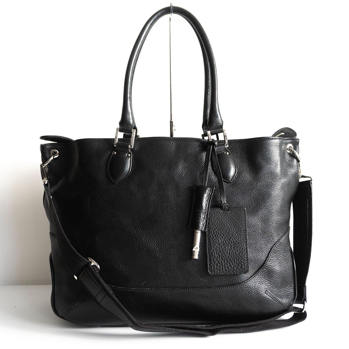 美品】PELLE MORBIDA【Maiden Voyage 2WAY トートバッグ】ブラック 
