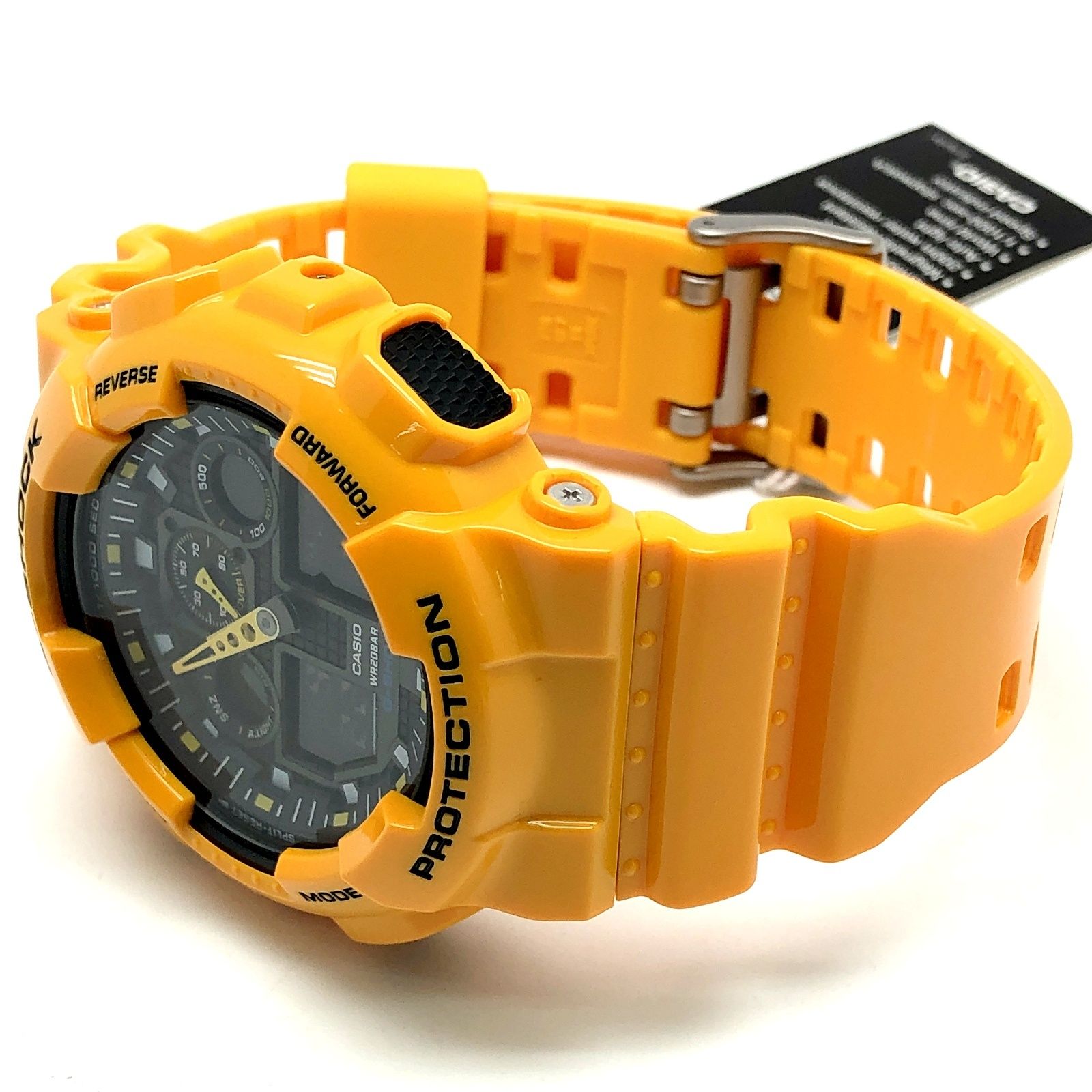 G-SHOCK ジーショック GA-100A-9A ビッグケース カラーモデル アナデジ