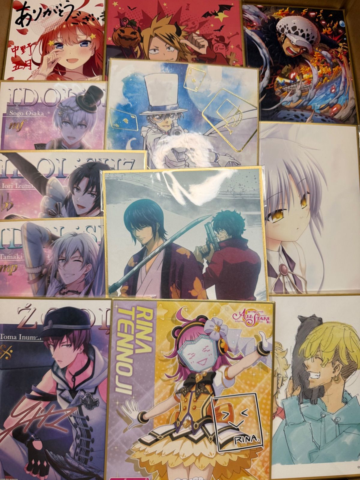 色紙 アニメ ゲーム 大量 処分 300点以上大量まとめ売り - メルカリ