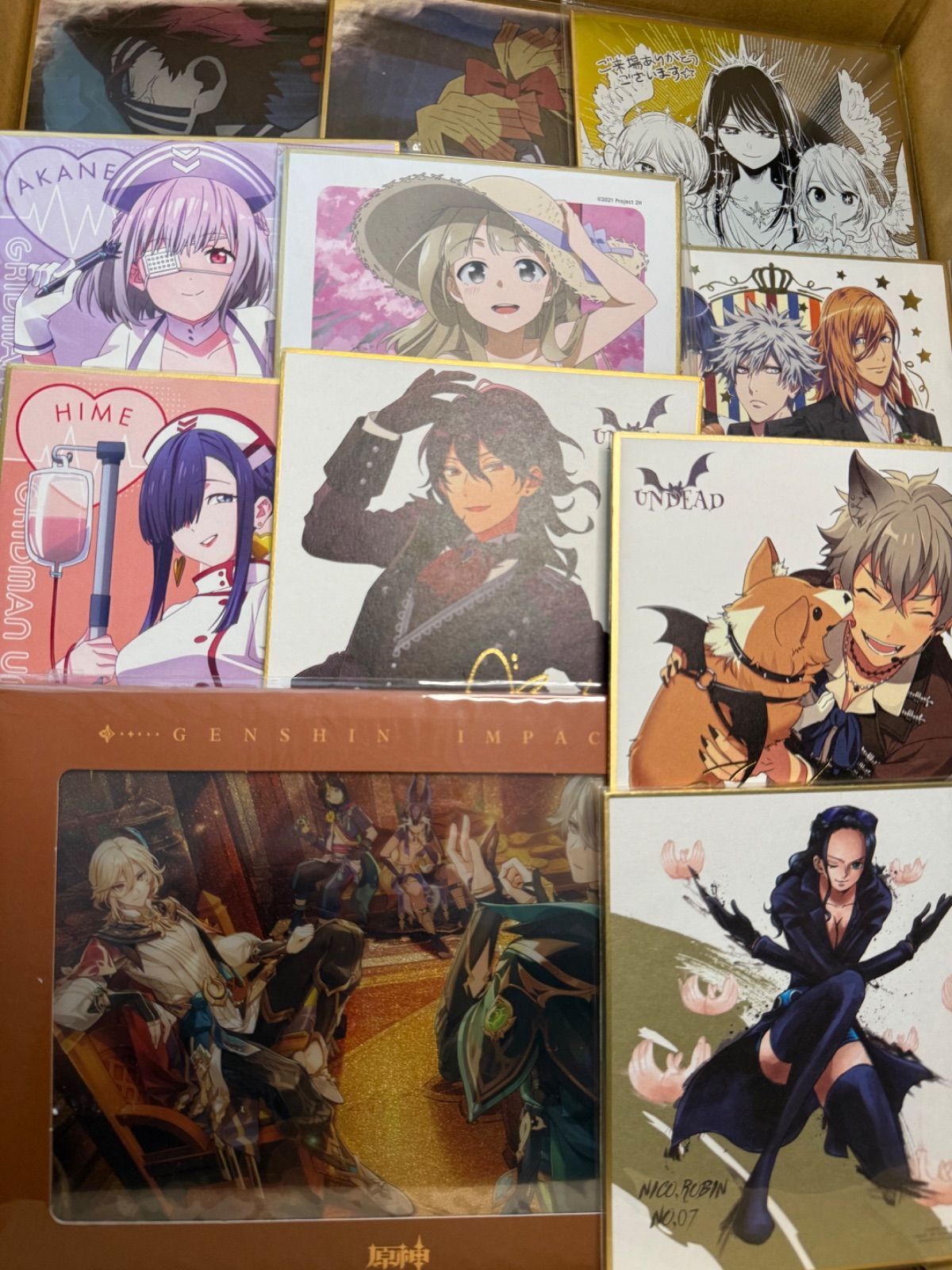 色紙 アニメ ゲーム 大量 処分 300点以上大量まとめ売り - メルカリ