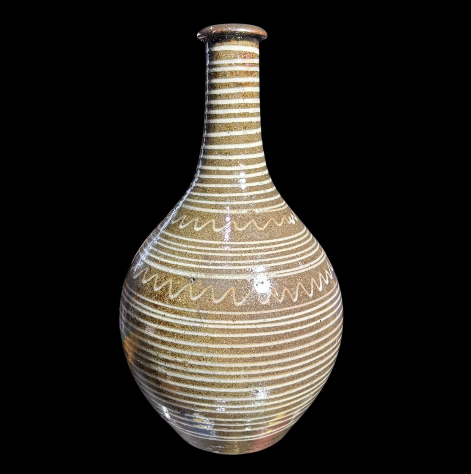 丹波焼 徳利 古丹波 えへん徳利 明治 古磁器 花入 酒器 容器 陶器 置物