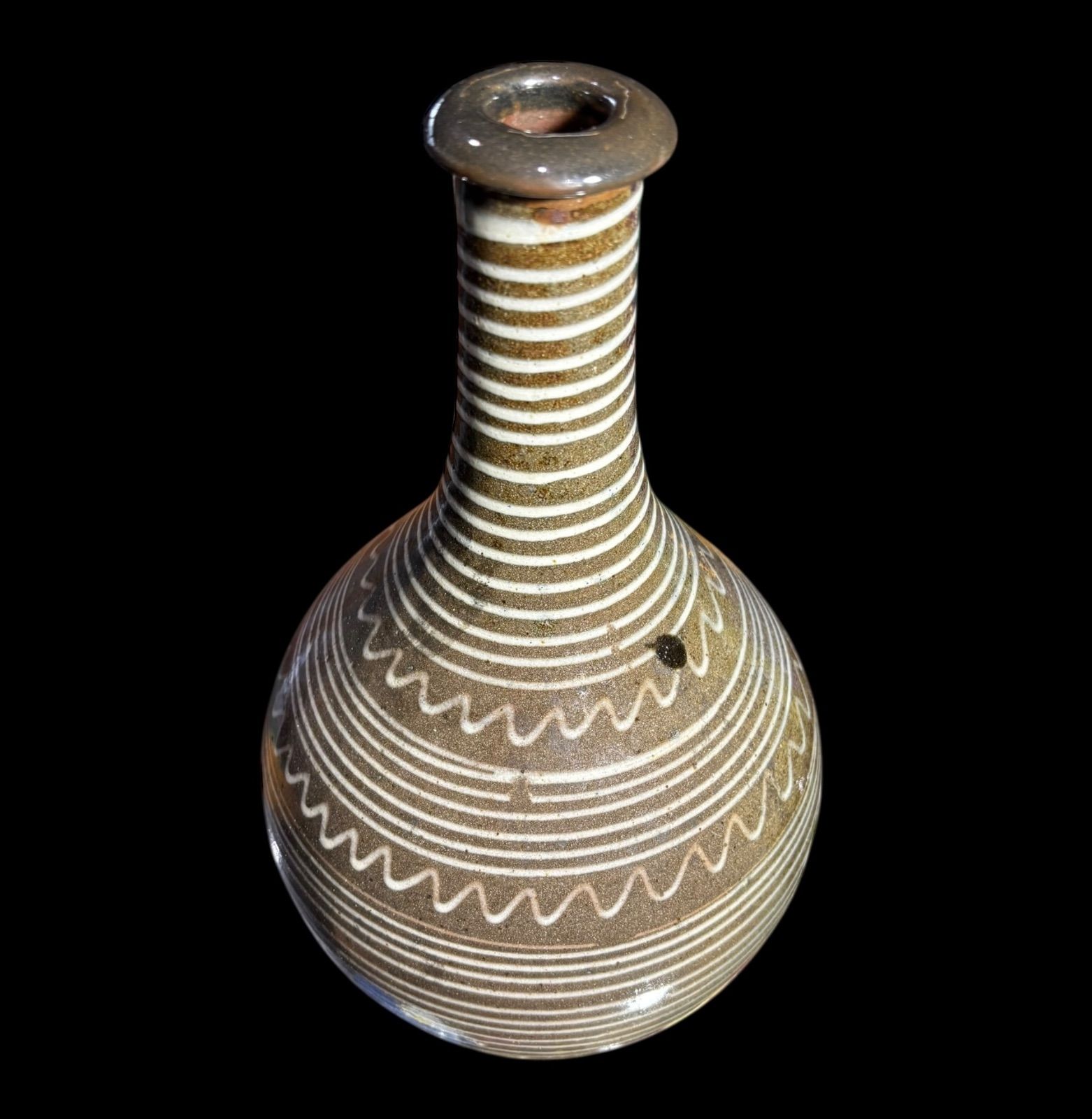 丹波焼 徳利 古丹波 えへん徳利 明治 古磁器 花入 酒器 容器 陶器 置物