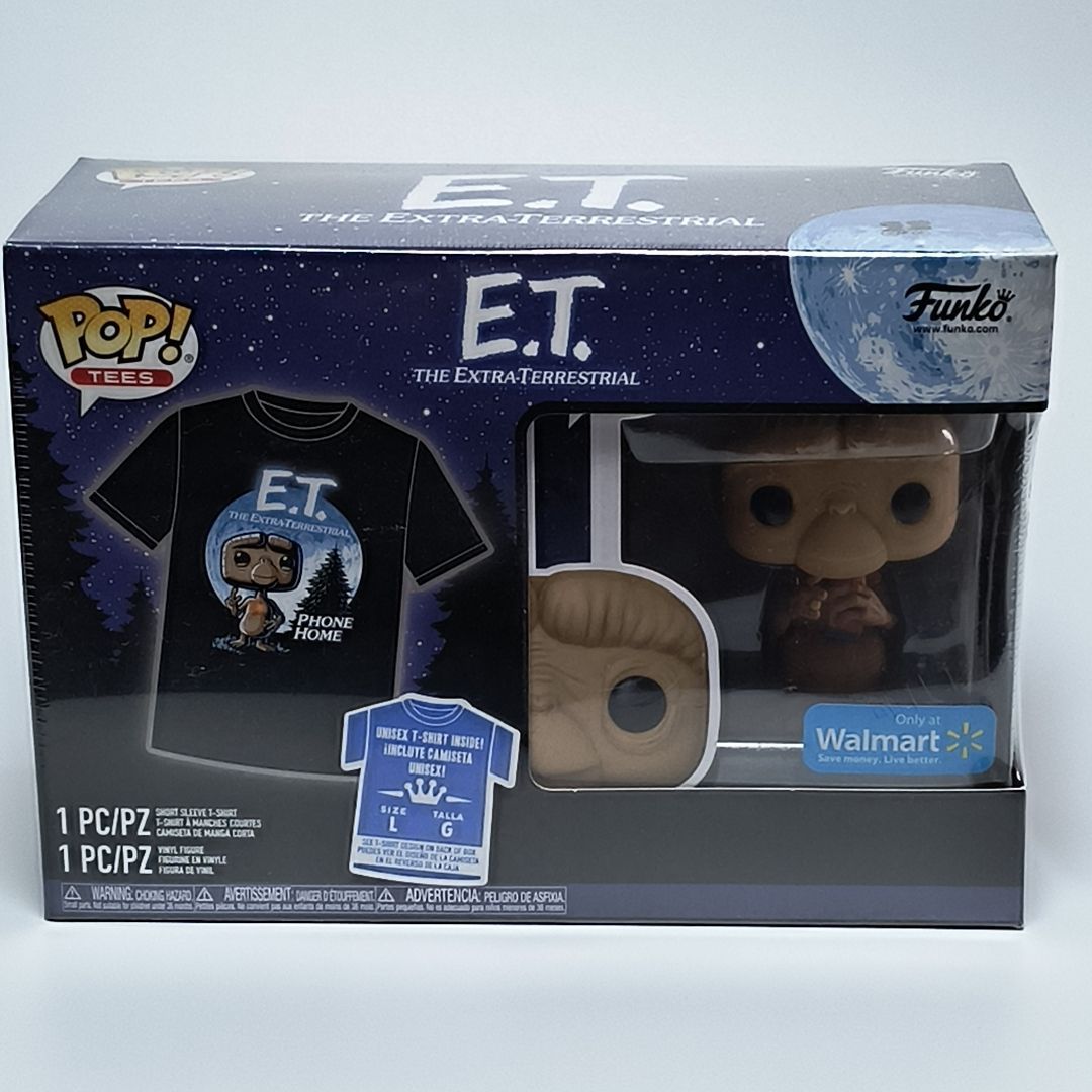 新品未使用】Funko POP! & Tee E.T. Tシャツ＆POP!フィギュア セット T