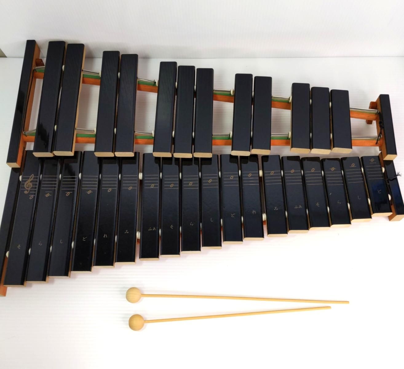 中古品】ヤマハ 卓上木琴 もっきん 185 マレットあり 〇YR-54416〇