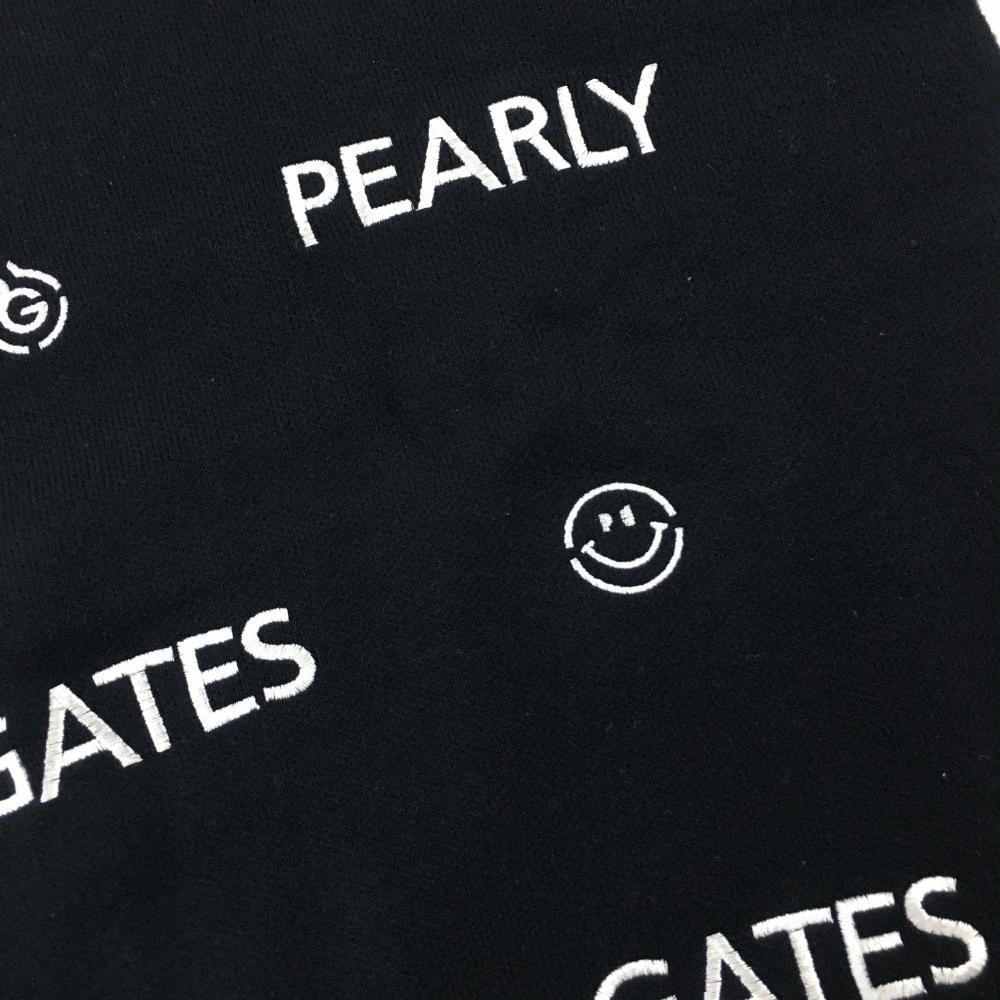 美品】パーリーゲイツ セーター ネイビー×白 ロゴ刺しゅう ニコちゃん