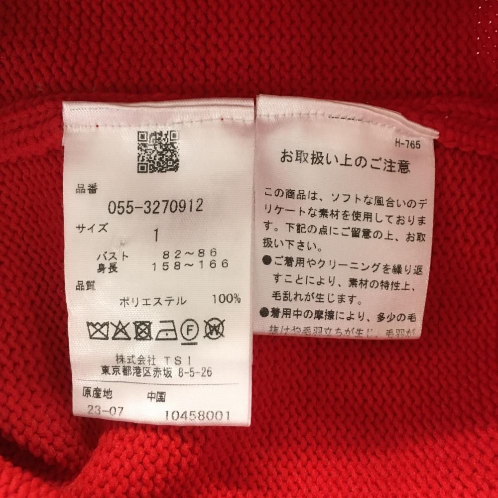 超美品】パーリーゲイツ セーター レッド ラビット 上田桃子コラボ