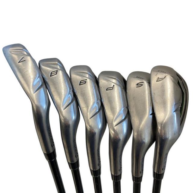 中古】 テーラーメイド RBZ 6S レフティ アイアンセット IR RB-55