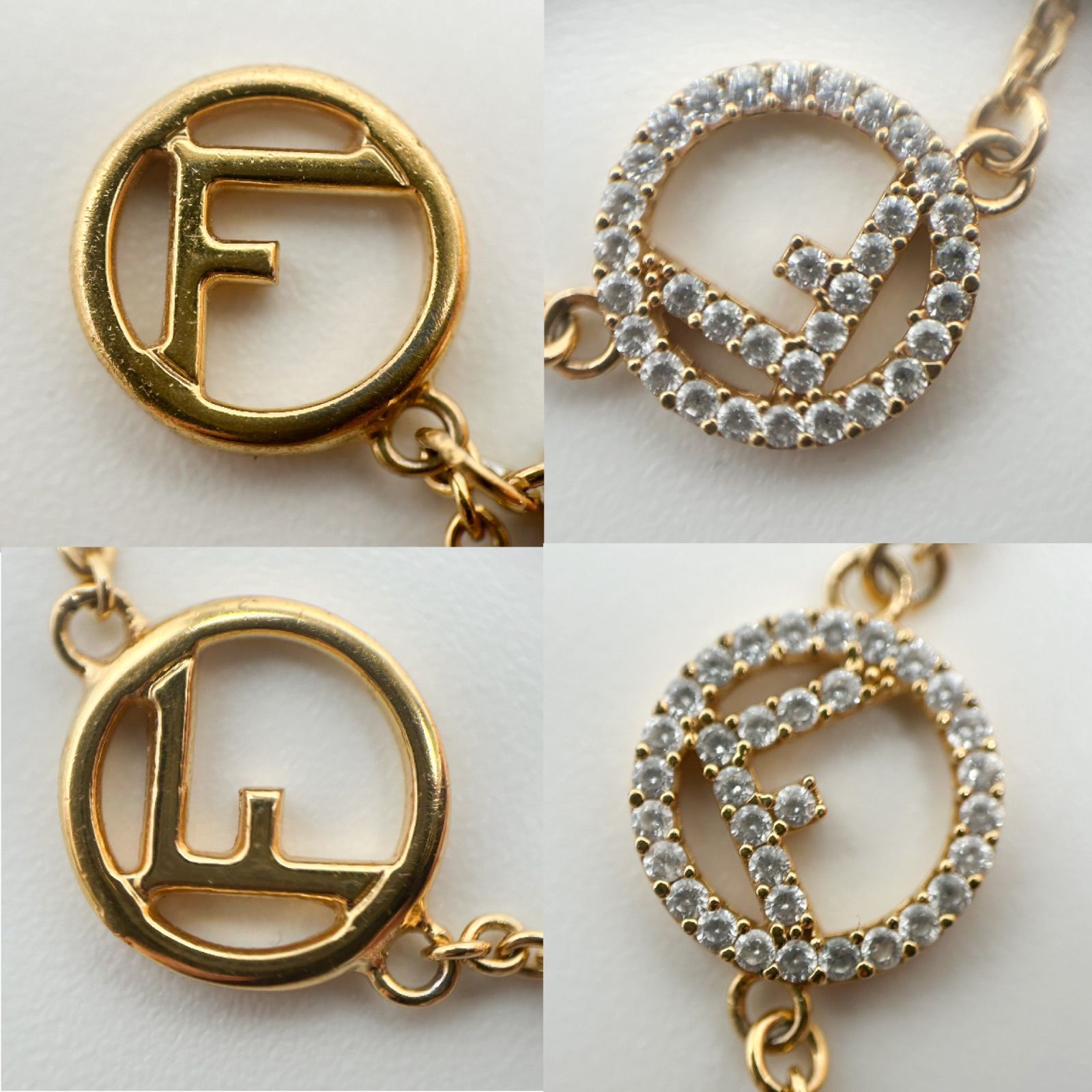 FENDI フェンディ エフィズ ブレスレット ライントスーン ロゴ