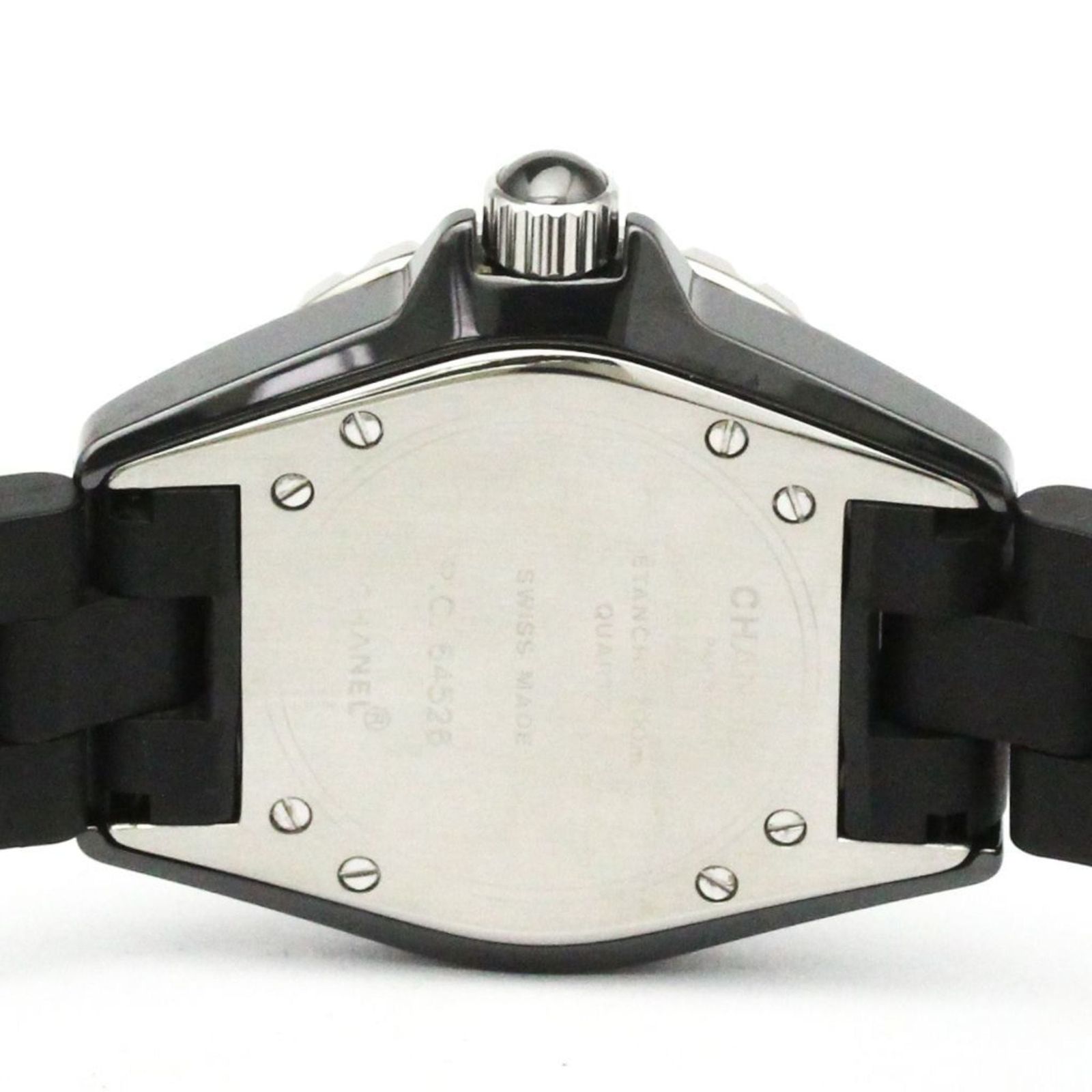 シャネル (CHANEL) J12セラミック ラバー クォーツ レディース 時計