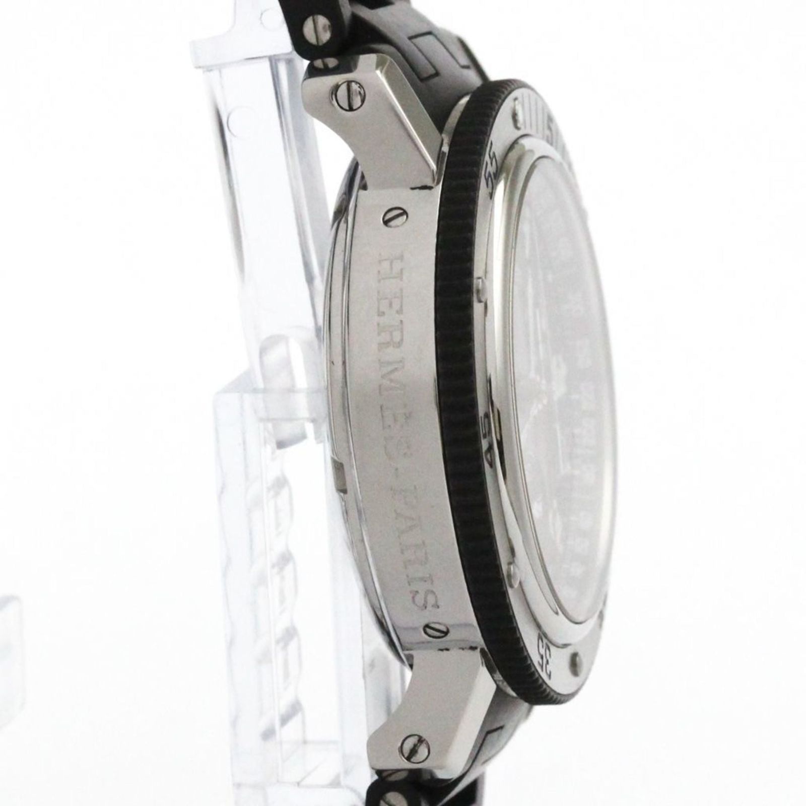 エルメス (HERMES) クリッパー ダイバー ステンレススチール ラバー