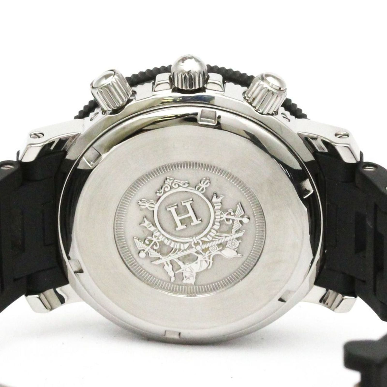 エルメス (HERMES) クリッパー ダイバー ステンレススチール ラバー