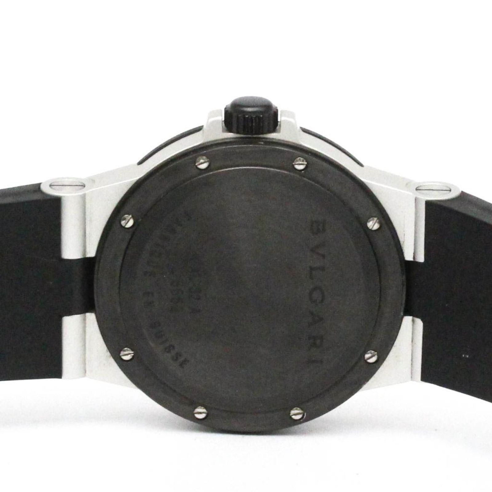 ブルガリ (BVLGARI) アルミニウム ラバー クォーツ レディース 時計