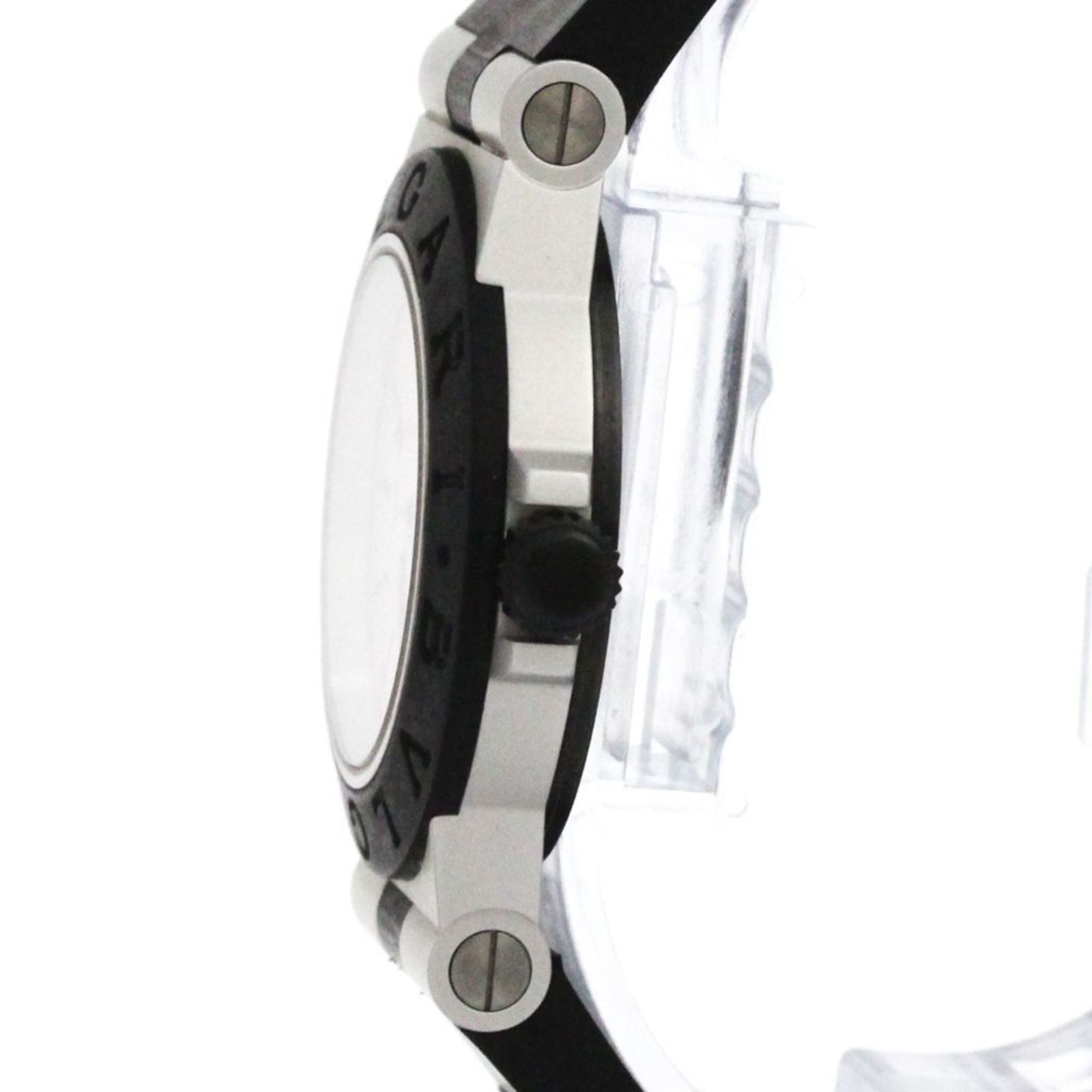 BVLGARI アルミニウム ラバーベルト時計 レディース ブルガリ (BVLGARI) アルミニウム ラバー クォーツ レディース 時計