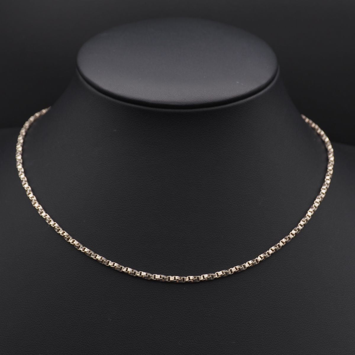 L744 ヴィンテージ 925 SPAIN刻印 ネックレス ベネチアン スクリュー