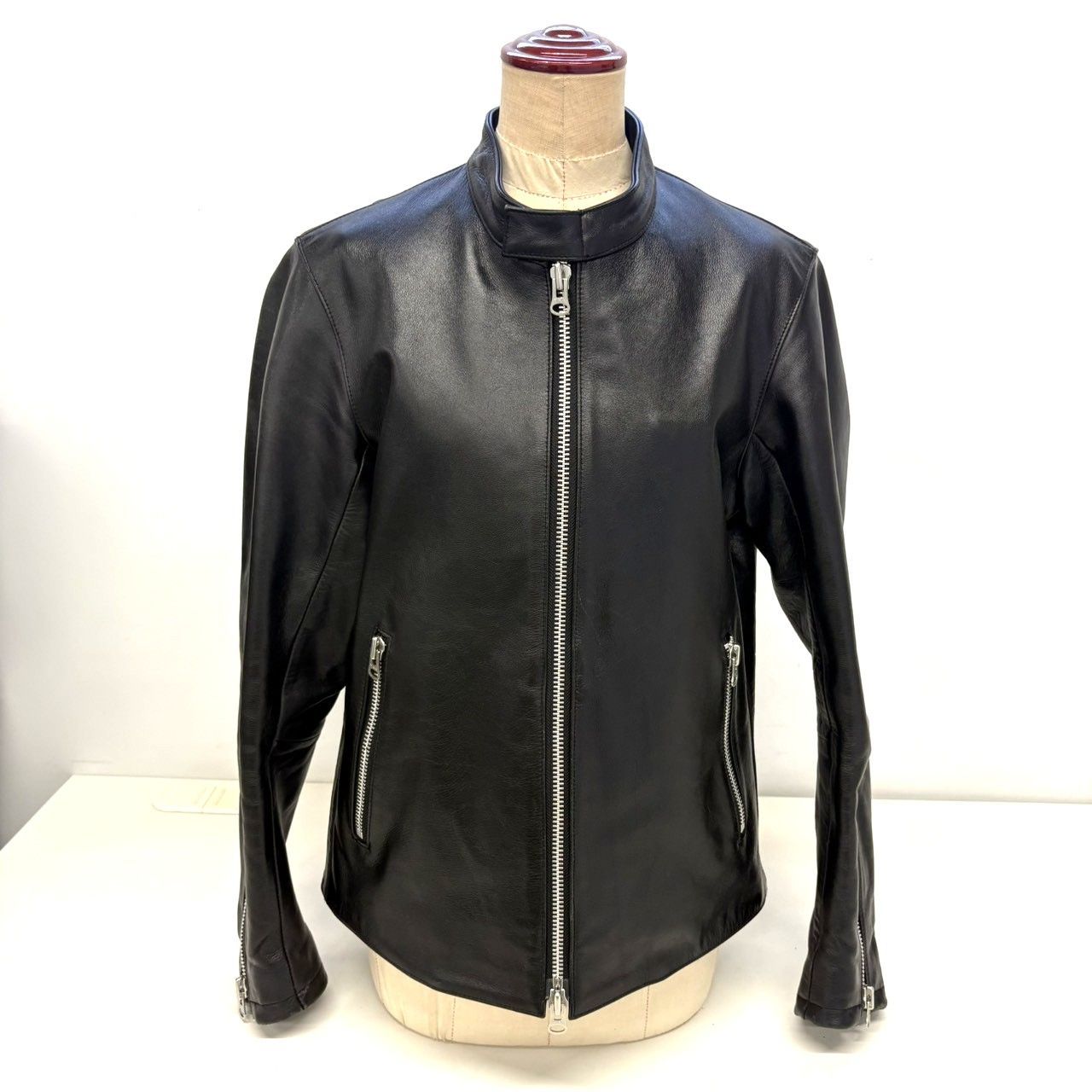 中古品】UNITED ARROWS ユナイテッドアローズ ライダースジャケット S 