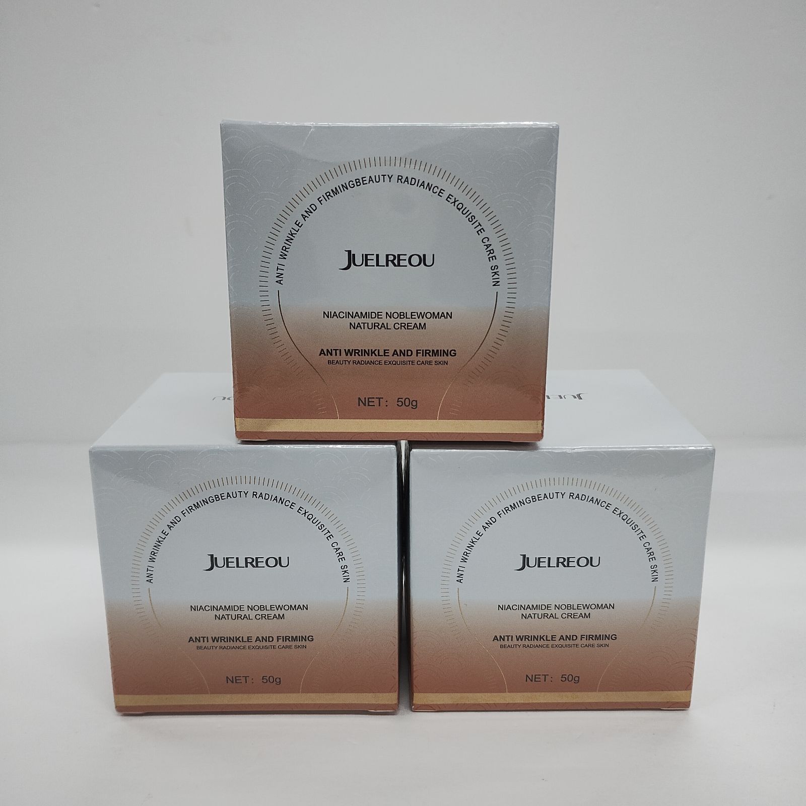 F2276 JUELREOU ナイアシンアミド ナチュラルクリーム 50g 計3点セット