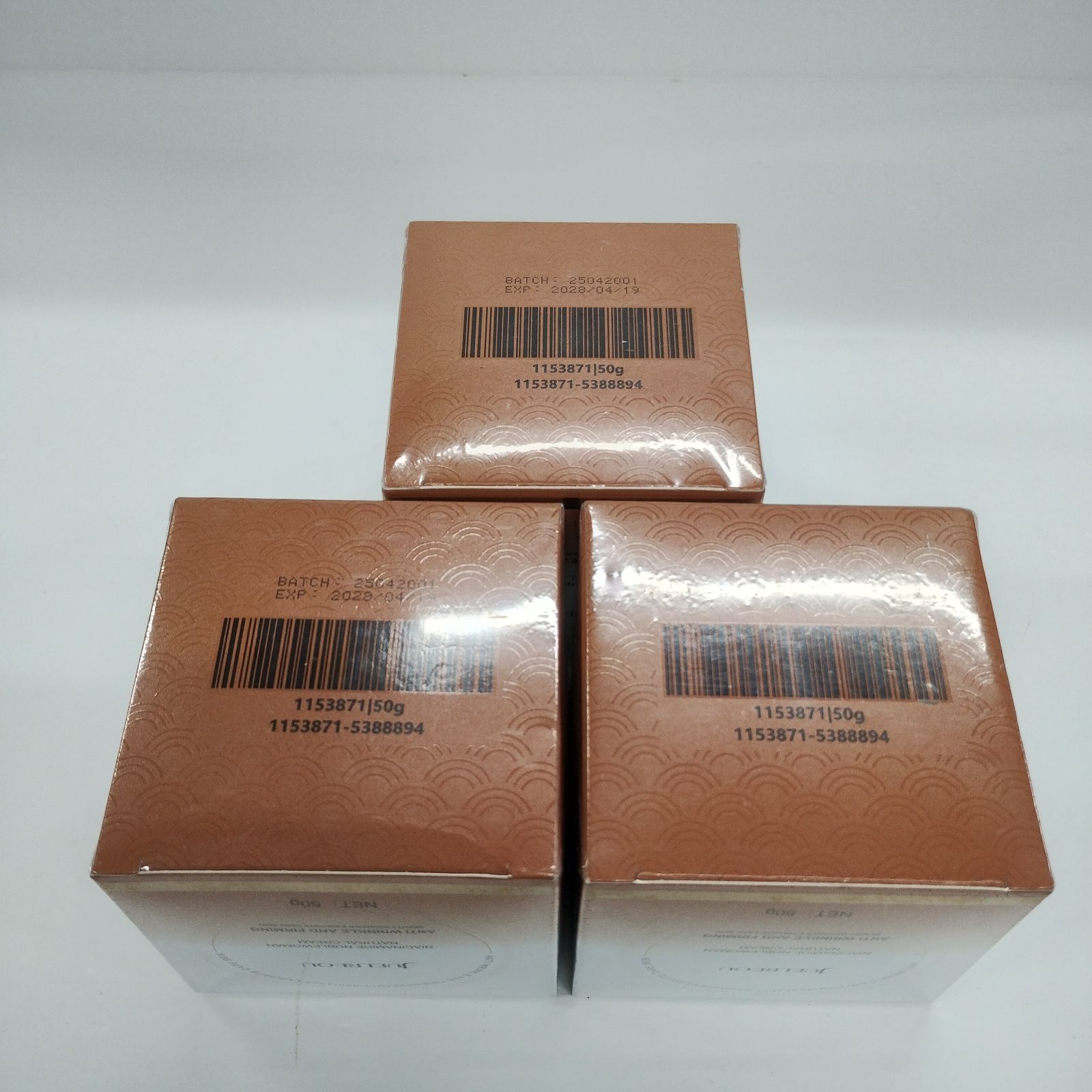 F2276 JUELREOU ナイアシンアミド ナチュラルクリーム 50g 計3点セット