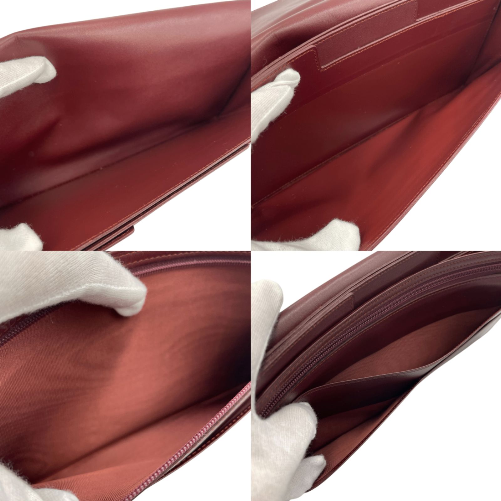 極美品 CARTIER カルティエ マストライン クラッチバッグ セカンド