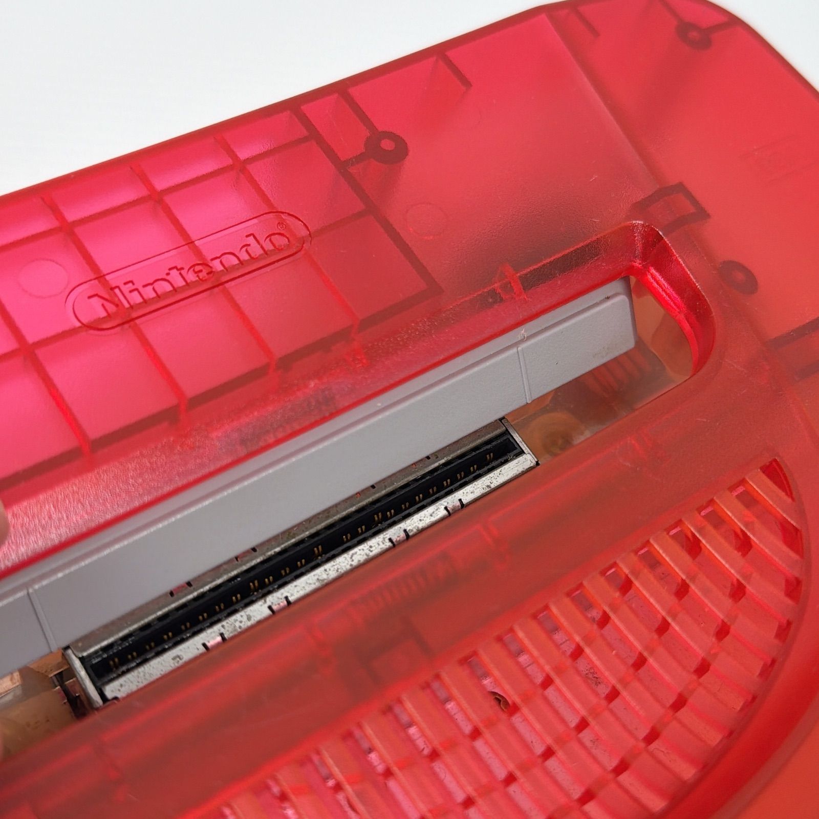 ニンテンドー64本体 クリアレッド 良品 すぐ遊べるセット 動作確認済み