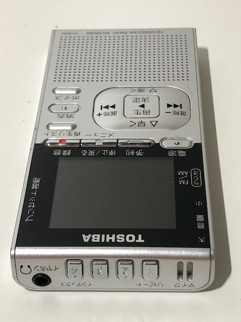 ジャンク】TOSHIBA FM/AMラジオ録音機 TY-RPR1 - メルカリ