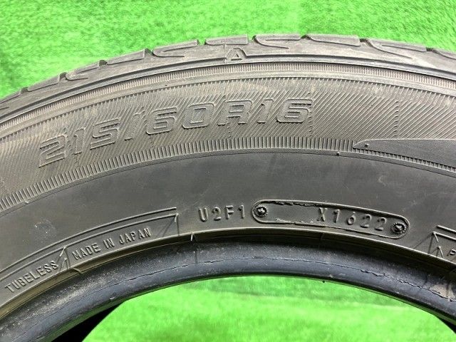 DUNLOP サマー ダンロップ ルマンⅤ 215/60R16 4本 5ミリ 2022年 