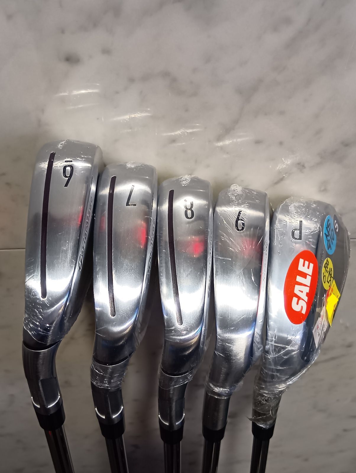 ISet【新品未使用】【レフティー】テーラーメイド Qi アイアン 5本