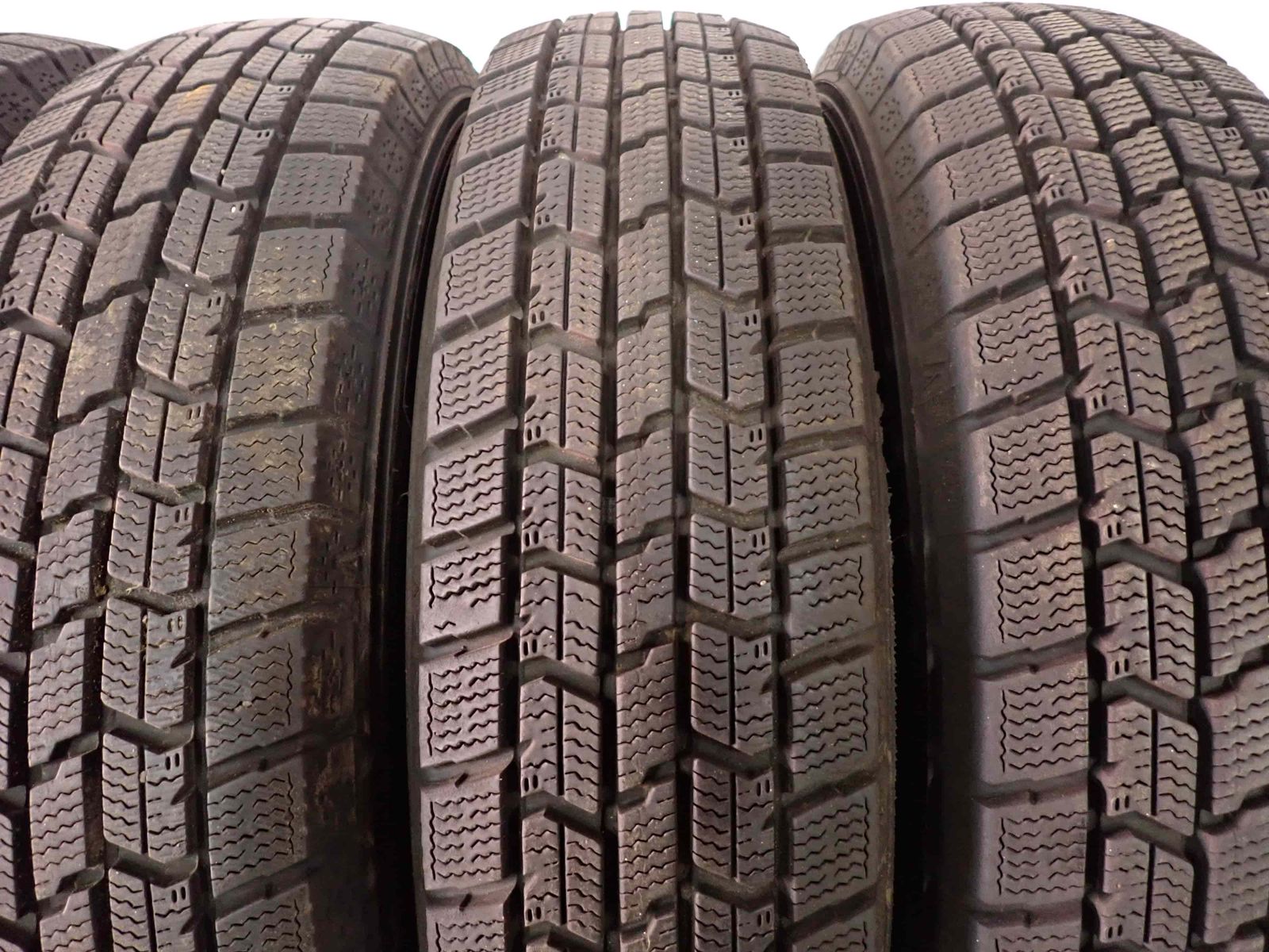 155-65R13☆9.5分山 グッドイヤーアイスナビ6☆中古スタッドレスタイヤ 