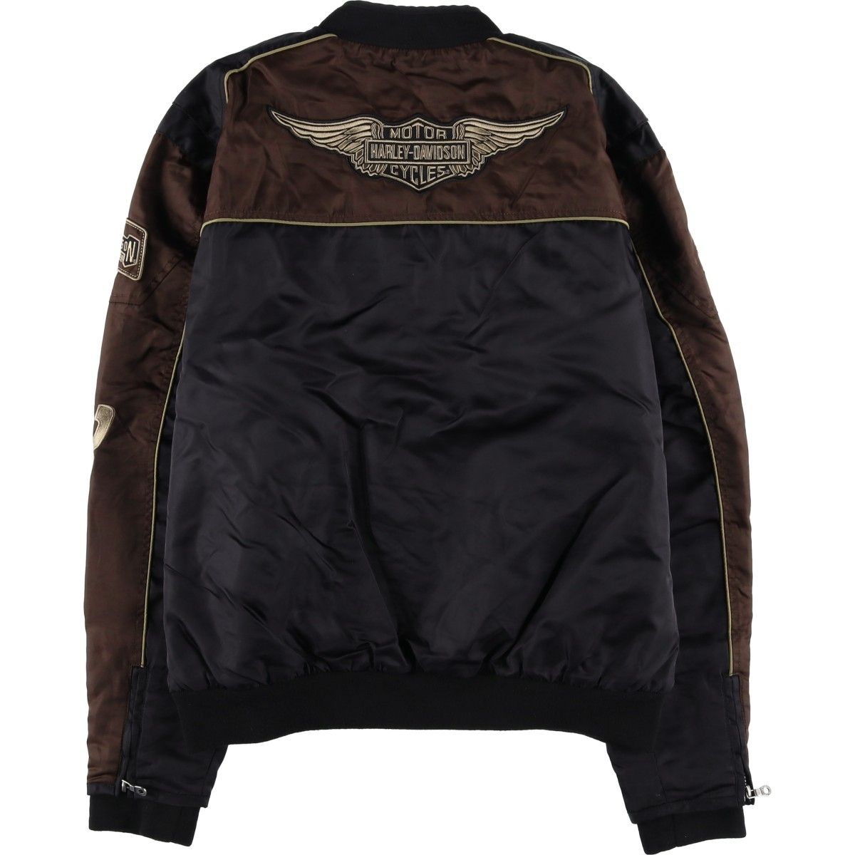 古着 ハーレーダビッドソン Harley-Davidson 中綿ジャケット パファー 