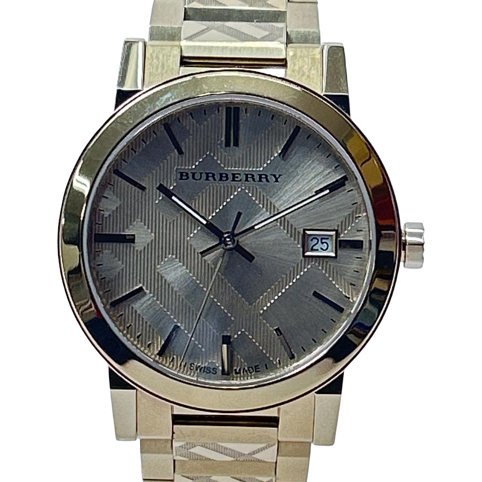 ▽▽BURBERRY バーバリー クォーツ オールゴールドカラー ステンレス
