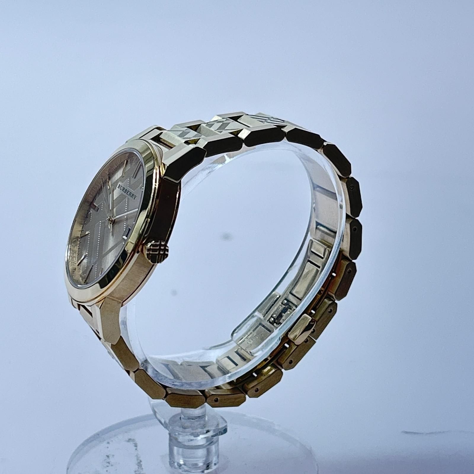 ▽▽BURBERRY バーバリー クォーツ オールゴールドカラー ステンレス