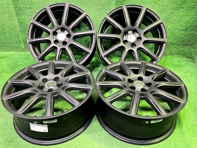 車 エコフォルム ZVW30 ホイール 17インチ 7J 5穴 4本 100 +45