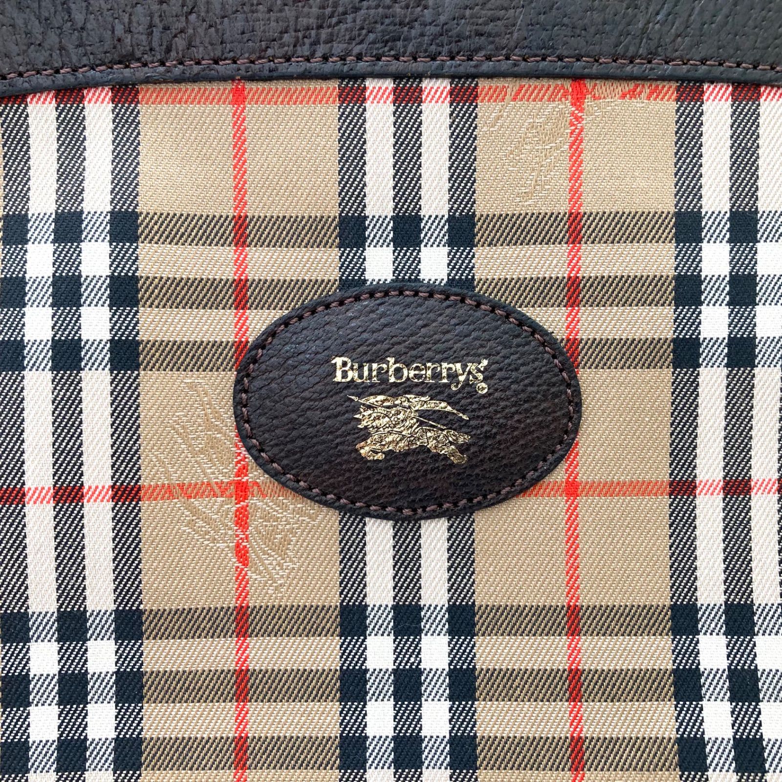 BURBERRY】バーバリー クラッチバッグ セカンドバッグ ノバチェック