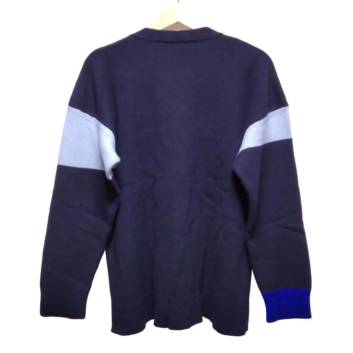 ENFOLD(エンフォルド) 長袖セーター サイズ38 M レディース - ネイビー