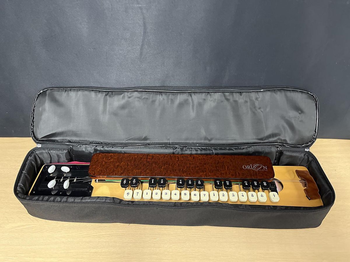 現状品】 LYRISSH ライリッシュ 大正琴 ORION ソプラノ ケース付