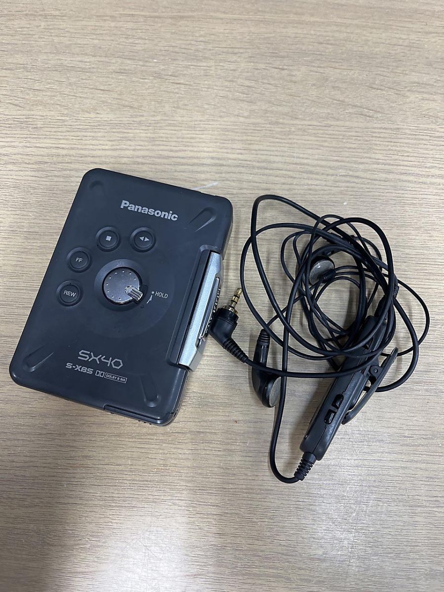 ジャンク品】 Panasonic パナソニック カセットプレーヤー SX40 RQ