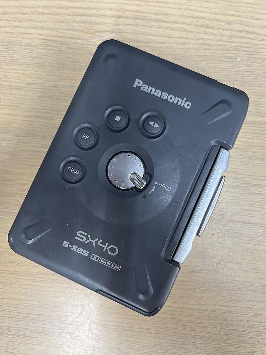 ジャンク品】 Panasonic パナソニック カセットプレーヤー SX40 RQ