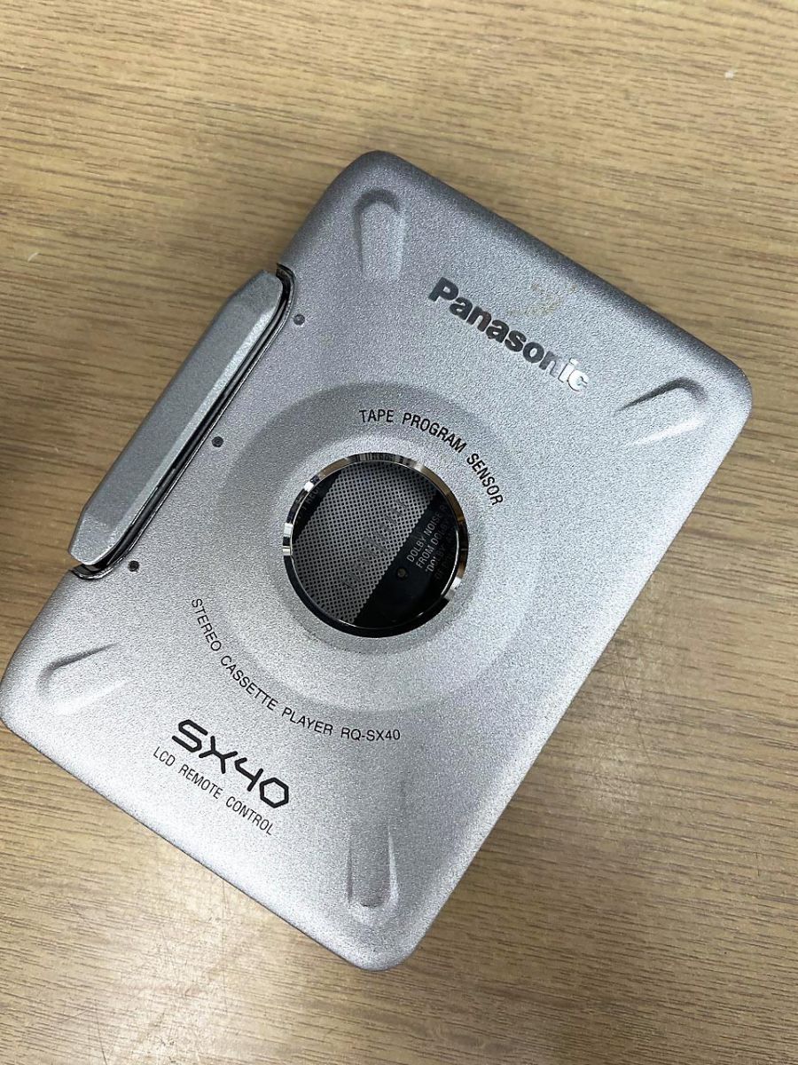 ジャンク品】 Panasonic パナソニック カセットプレーヤー SX40 RQ