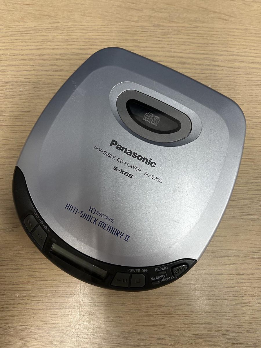 現状品】 Panasonic パナソニック CDプレーヤー SL-S230 - メルカリ