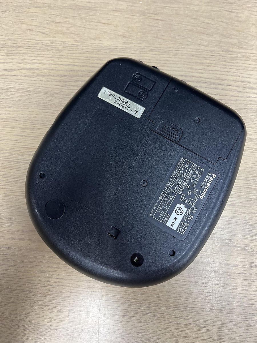 現状品 Panasonic SL-S230 ポータブルCDプレイヤー 概ね美品 ◇◇ジャンク外観美品Panasonic SL-S230 ポータブルCDプレーヤーMADE
