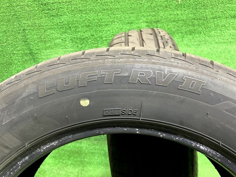 BRIDGESTONE サマー ブリヂストン ルフトRVⅡ 215/60R17 2本 6ミリ