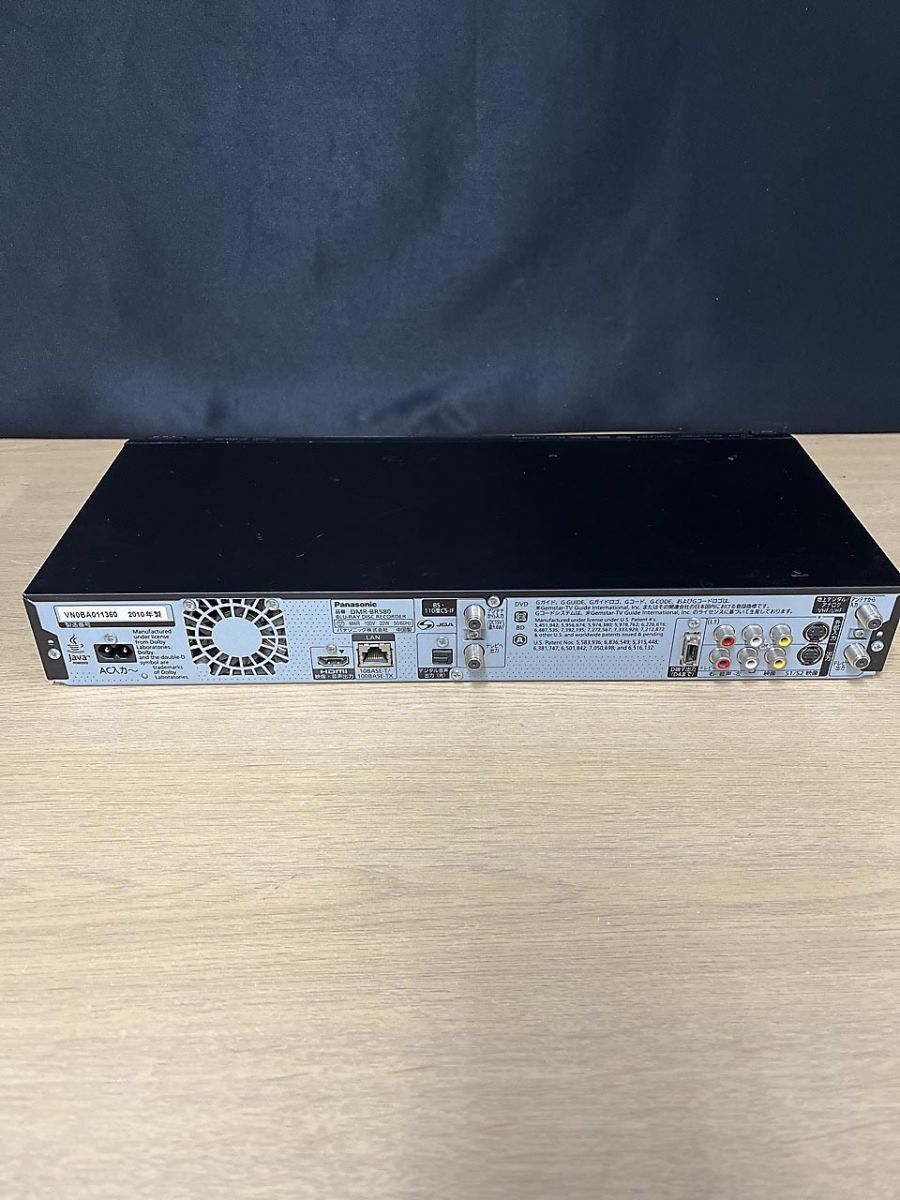 ジャンク品】 Panasonic パナソニック ブルーレイディスクレコーダー