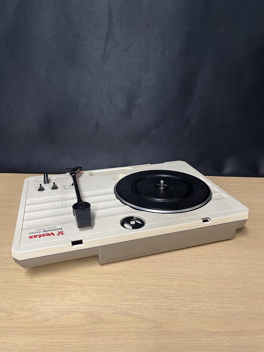 Vestax handy trax ポータブルターンテーブル Amazon | Vestax ポータブルターンテーブル handytrax USB WHITE