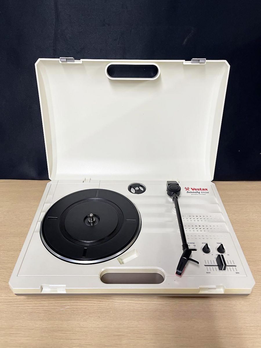 ジャンク品】 Vestax ベスタクス handy trax ポータブルターンテーブル