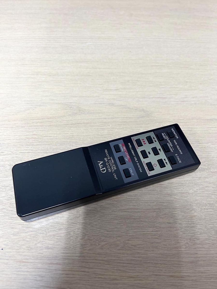A&D カセットデッキ用 リモコン SR-G1030 【公式通販】